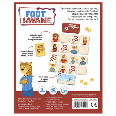 Foot Savane Orang Outan 3